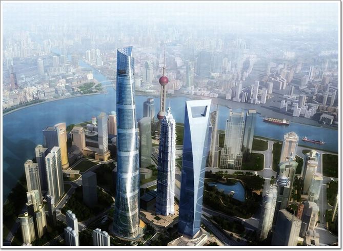 上海中心大厦入围中国当代十大建筑